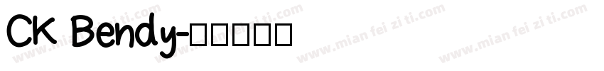 CK Bendy字体转换